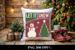 Let It Snow Christmas Png Product Image 4