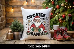 Cookies for Santa Christmas Png Product Image 4