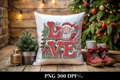 Retro Love Clipart PNG Product Image 1