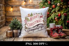 Merry Christmas Illustration PNG Product Image 4