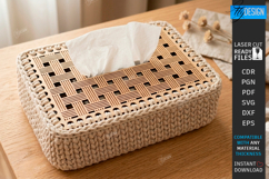 Crochet Basket Lid Laser Cut Bundle | Wooden Basket Bottoms Product Image 8