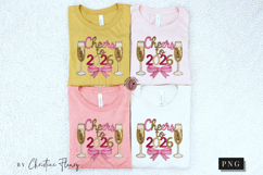 Girly Cheers To 2026 PNG Faux Latch Hook Product Image 7