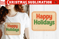 Cozy Christmas crochet sublimation | Christmas Quotes Product Image 1