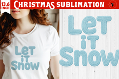 Cozy Christmas crochet sublimation | Christmas Quotes Product Image 1