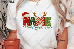 Crochet Christmas Name Png Product Image 2