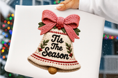 Crochet Christmas PNG, Crochet Yarn Christmas PNG Product Image 5