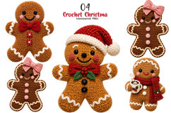 Crochet Christmas PNG, Crochet Yarn Christmas PNG Product Image 2