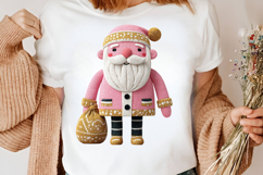 Crochet Christmas Santa Clipart Product Image 2