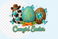 Crochet Cowgirl Easter Png Product Image 1