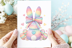 Crochet Easter Bunny PNG Product Image 2