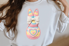 crochet Easter Rabbit Bunny Product Image 2