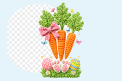 Crochet Happy Easter Day Png Product Image 1
