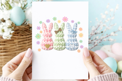 Crochet Happy Easter PNG Product Image 2