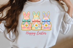 crochet Happy Easter Png Product Image 2