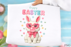 crochet Happy Easter Rabbit Product Image 1