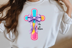 crochet he is risen png Product Image 2