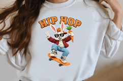 crochet Hip Hop Easter Bunny Kids Product Image 2