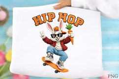 crochet Hip Hop Easter Bunny Kids Product Image 1
