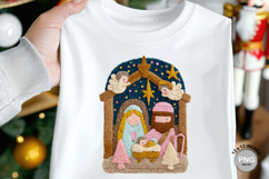 Latch Hook Yarn Crochet Jesus Christmas Nativity Scene_6 Product Image 1