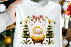 Latch Hook Yarn Crochet Jesus Christmas Nativity Scene_7 Product Image 1