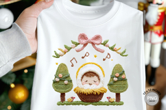 Latch Hook Yarn Crochet Jesus Christmas Nativity Scene_8 Product Image 1