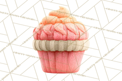 Yarn Valentine Clipart for Crafts, Crochet Hearts Clip Art Product Image 3