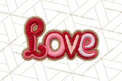 Yarn Valentine Clipart for Crafts, Crochet Hearts Clip Art Product Image 5