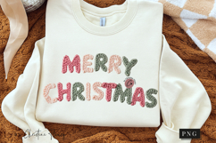 Merry Christmas Latch Hook Crochet PNG Product Image 3