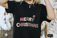 Merry Christmas Latch Hook Crochet PNG Product Image 6