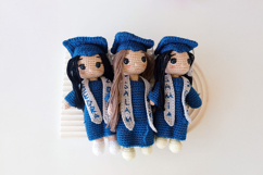 Graduation Doll Crochet Pattern Product Image 2