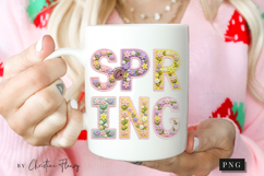 Faux Crochet Spring PNG Product Image 2