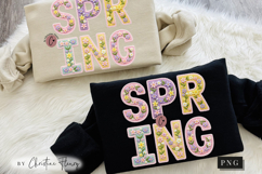 Faux Crochet Spring PNG Product Image 12