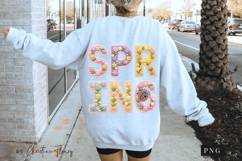 Faux Crochet Spring PNG Product Image 6