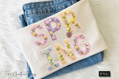 Faux Crochet Spring PNG Product Image 10