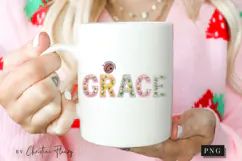 Faux Crochet Grace PNG | Spring Png Product Image 2