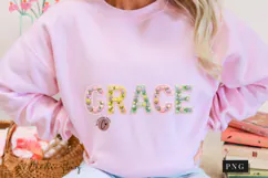 Faux Crochet Grace PNG | Spring Png Product Image 10