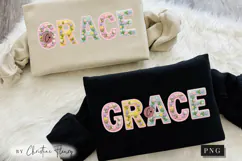 Faux Crochet Grace PNG | Spring Png Product Image 11