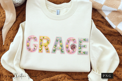 Faux Crochet Grace PNG | Spring Png Product Image 3