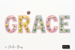 Faux Crochet Grace PNG | Spring Png Product Image 1