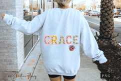 Faux Crochet Grace PNG | Spring Png Product Image 5