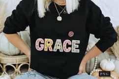 Faux Crochet Grace PNG | Spring Png Product Image 6