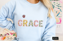 Faux Crochet Grace PNG | Spring Png Product Image 8