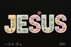 Faux Crochet Jesus PNG | Spring Png Product Image 4