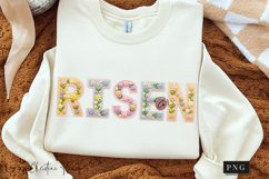 Faux Crochet Risen PNG | Spring Png Product Image 3