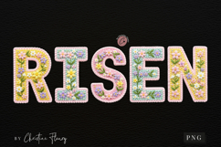 Faux Crochet Risen PNG | Spring Png Product Image 4