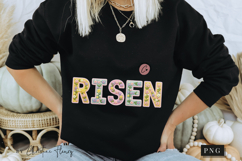 Faux Crochet Risen PNG | Spring Png Product Image 6