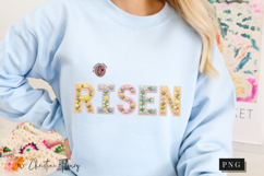 Faux Crochet Risen PNG | Spring Png Product Image 8