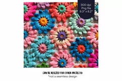 Crochet Tumbler Wrap Granny Square Tumbler Sublimation 