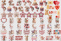 Crochet Valentines Day sublimation | Knitted bundle Product Image 2