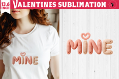Crochet Valentines Day sublimation | Knitted Mine Product Image 1